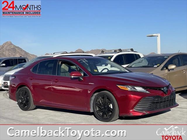 used 2018 Toyota Camry Hybrid car, priced at $24,166