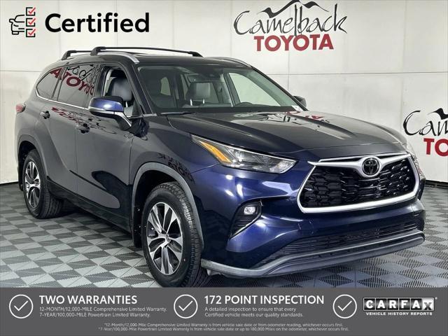 used 2022 Toyota Highlander car, priced at $40,252