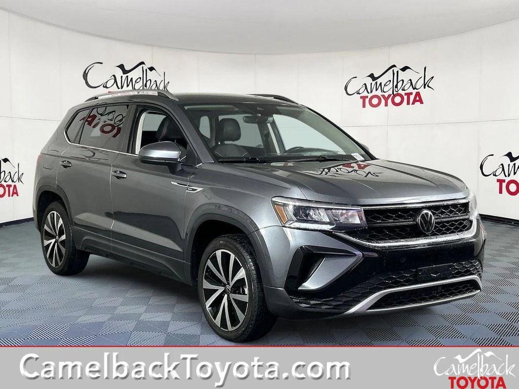 used 2024 Volkswagen Taos car, priced at $16,888