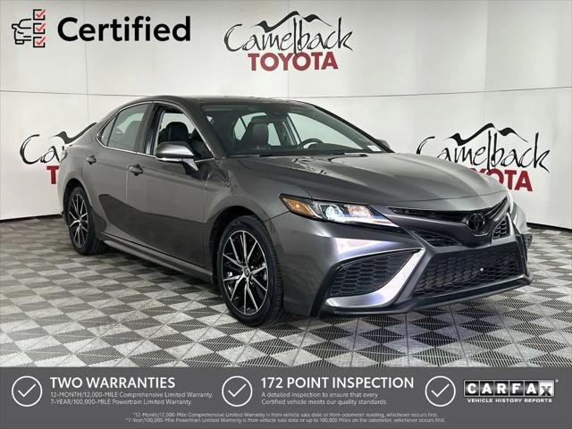 used 2022 Toyota Camry car, priced at $22,495