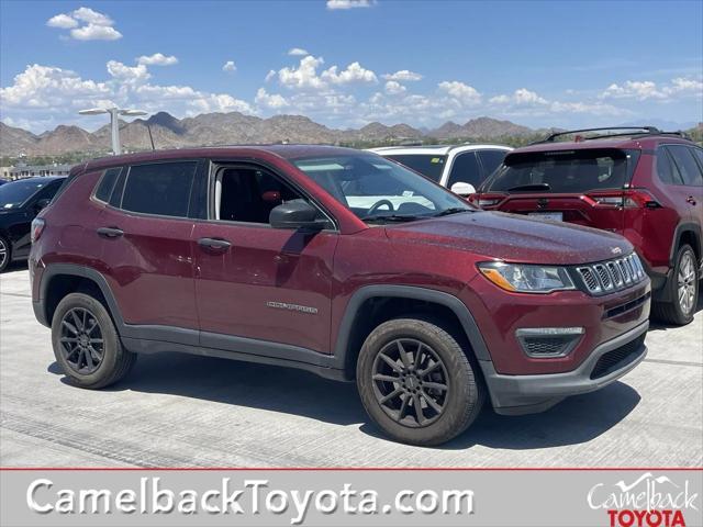 used 2021 Jeep Compass car, priced at $17,360