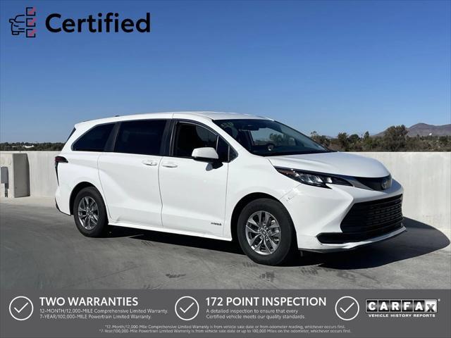 used 2021 Toyota Sienna car, priced at $32,754