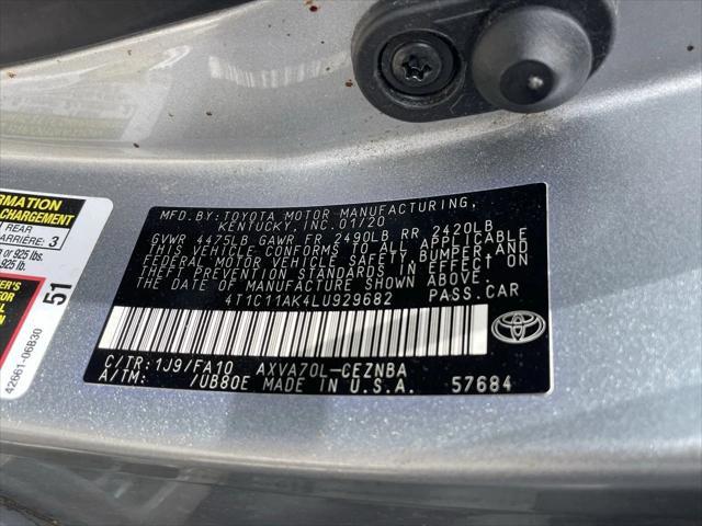 used 2020 Toyota Camry car, priced at $16,888