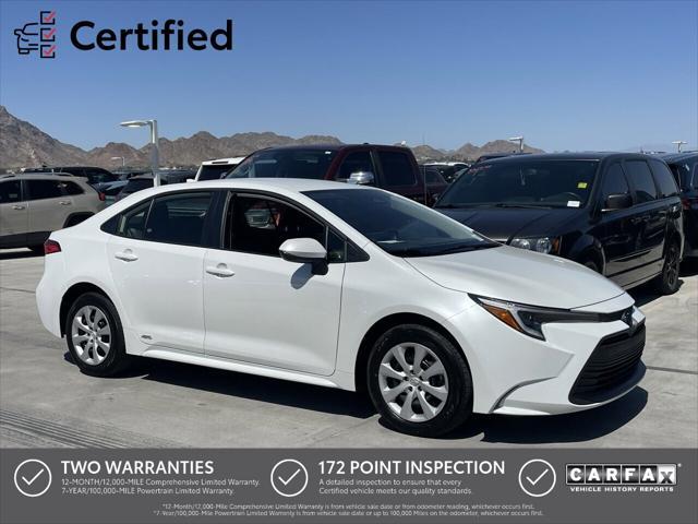 used 2025 Toyota Corolla Hybrid car, priced at $26,252