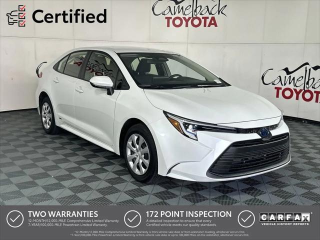used 2025 Toyota Corolla Hybrid car, priced at $26,252