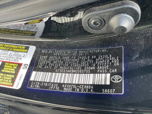 used 2021 Toyota Camry car, priced at $21,988
