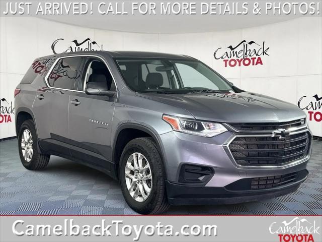 used 2021 Chevrolet Traverse car, priced at $19,208