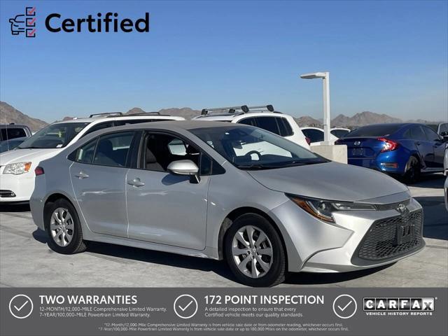 used 2021 Toyota Corolla car, priced at $19,083