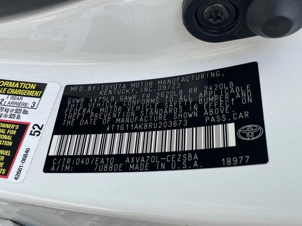 used 2024 Toyota Camry car, priced at $28,360