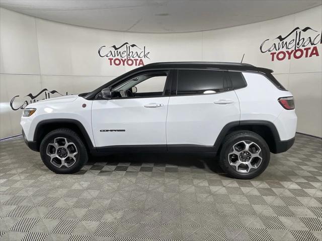 used 2022 Jeep Compass car, priced at $23,488