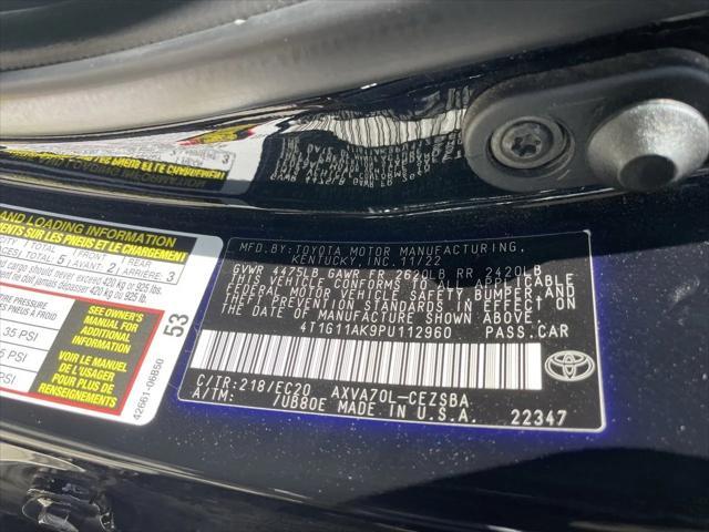 used 2023 Toyota Camry car, priced at $27,973