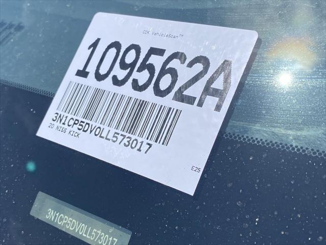 used 2020 Nissan Kicks car, priced at $15,888