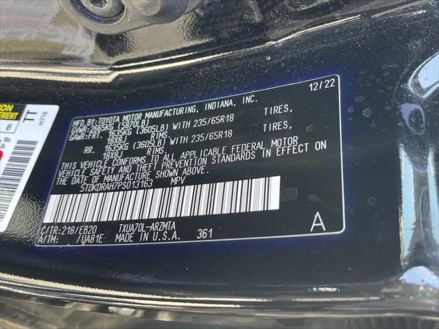 used 2023 Toyota Highlander car, priced at $38,481