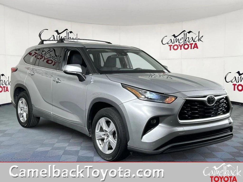 used 2021 Toyota Highlander car, priced at $24,888