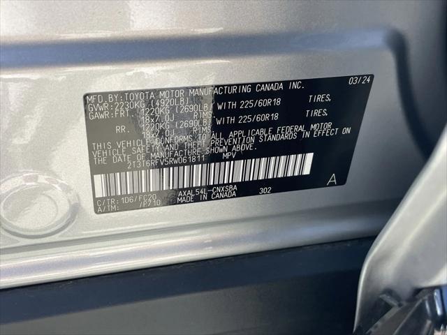 used 2024 Toyota RAV4 Hybrid car, priced at $39,169