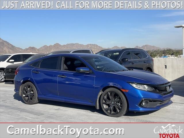 used 2019 Honda Civic car, priced at $18,474