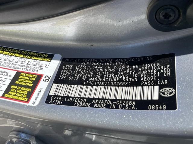 used 2020 Toyota Camry car, priced at $18,882