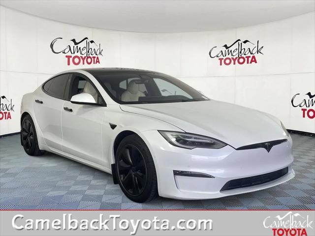 used 2022 Tesla Model S car, priced at $39,888