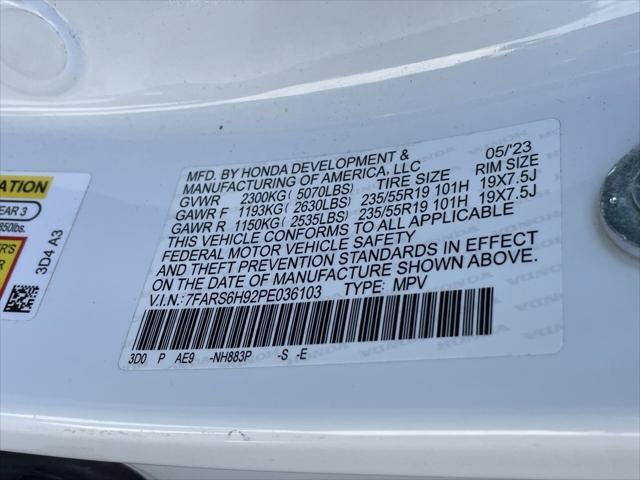 used 2023 Honda CR-V Hybrid car, priced at $35,588