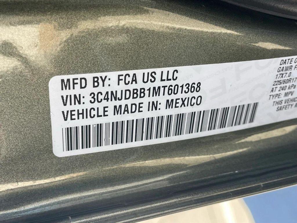 used 2021 Jeep Compass car, priced at $16,738