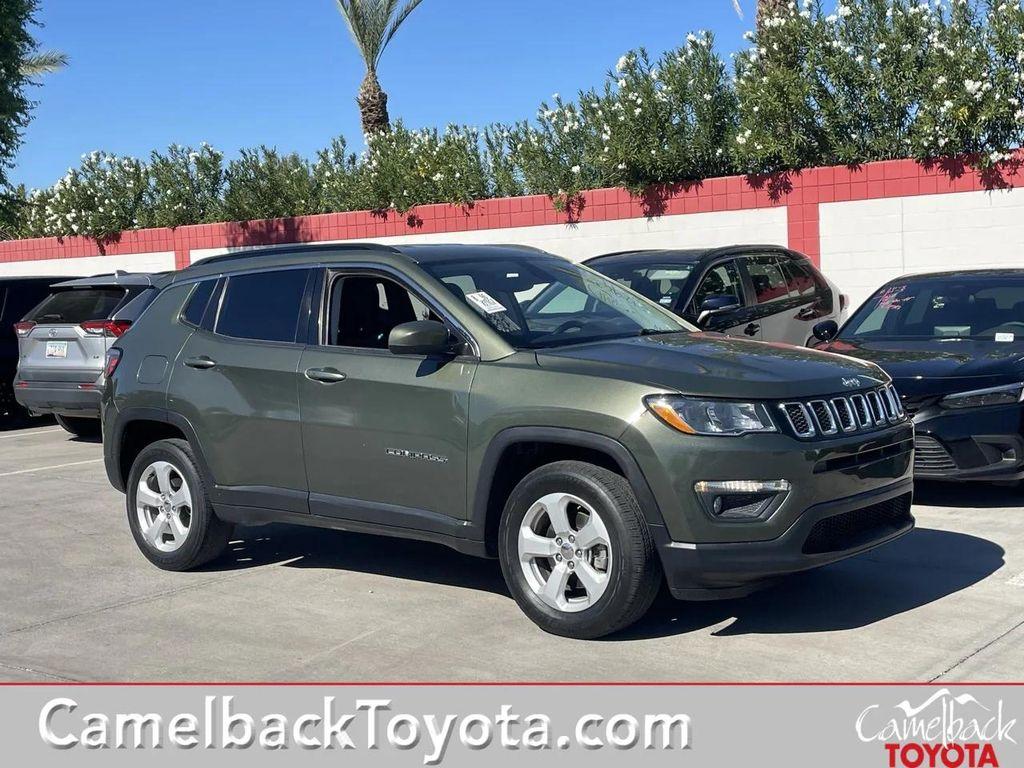 used 2021 Jeep Compass car, priced at $16,738