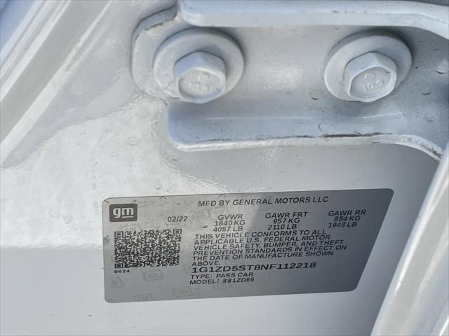 used 2022 Chevrolet Malibu car, priced at $17,764