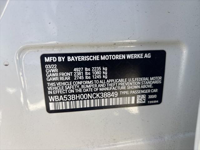 used 2022 BMW 530 car, priced at $35,488