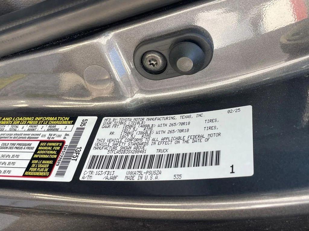 used 2025 Toyota Tundra car, priced at $45,300