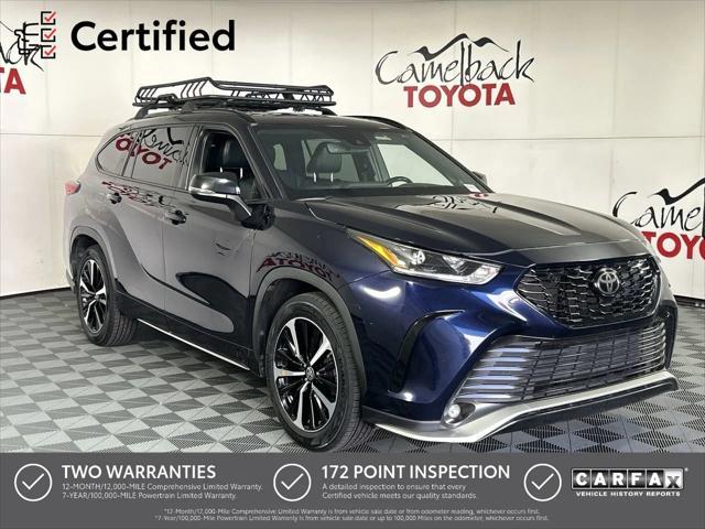 used 2021 Toyota Highlander car, priced at $33,488