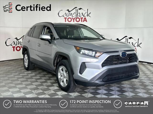 used 2020 Toyota RAV4 Hybrid car, priced at $25,888