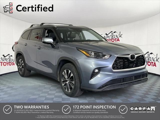 used 2022 Toyota Highlander car, priced at $38,888