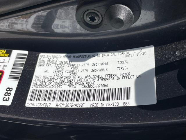 used 2020 Toyota Tacoma car, priced at $32,428