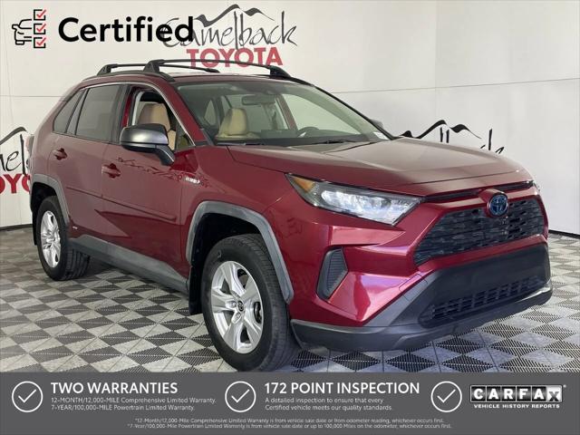 used 2020 Toyota RAV4 Hybrid car, priced at $25,502