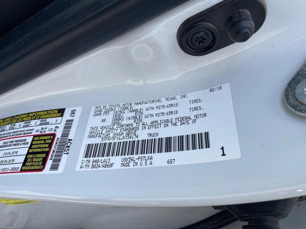used 2018 Toyota Tundra car, priced at $30,699