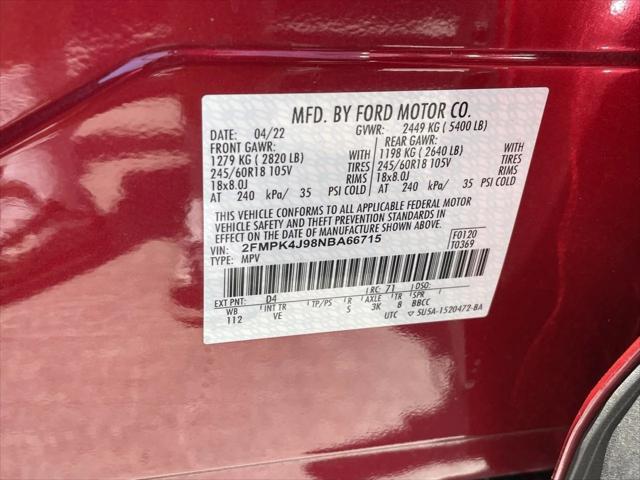 used 2022 Ford Edge car, priced at $25,780
