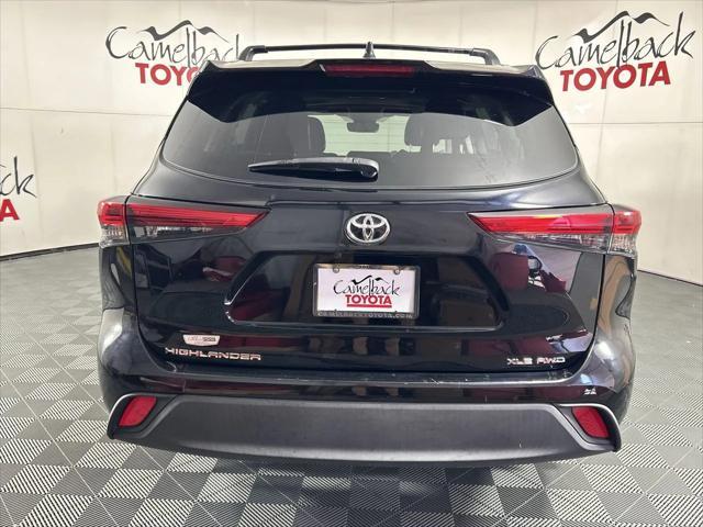 used 2021 Toyota Highlander car, priced at $28,488