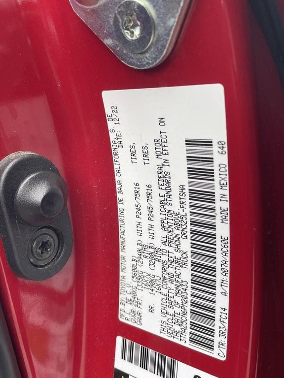 used 2023 Toyota Tacoma car, priced at $31,725
