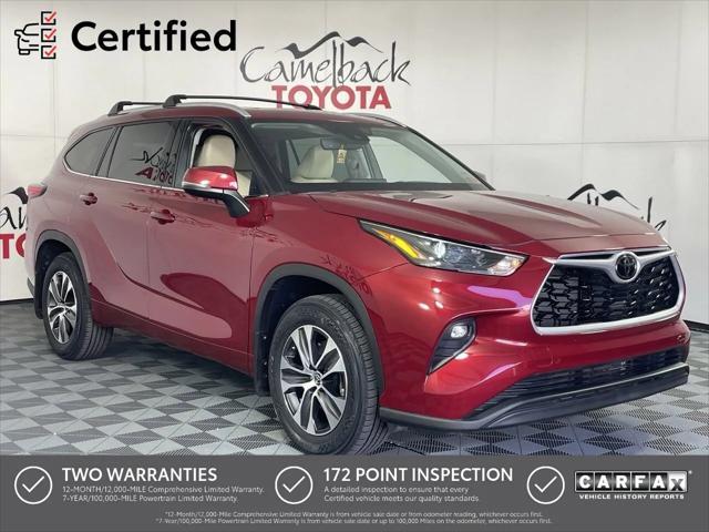 used 2022 Toyota Highlander car, priced at $40,088