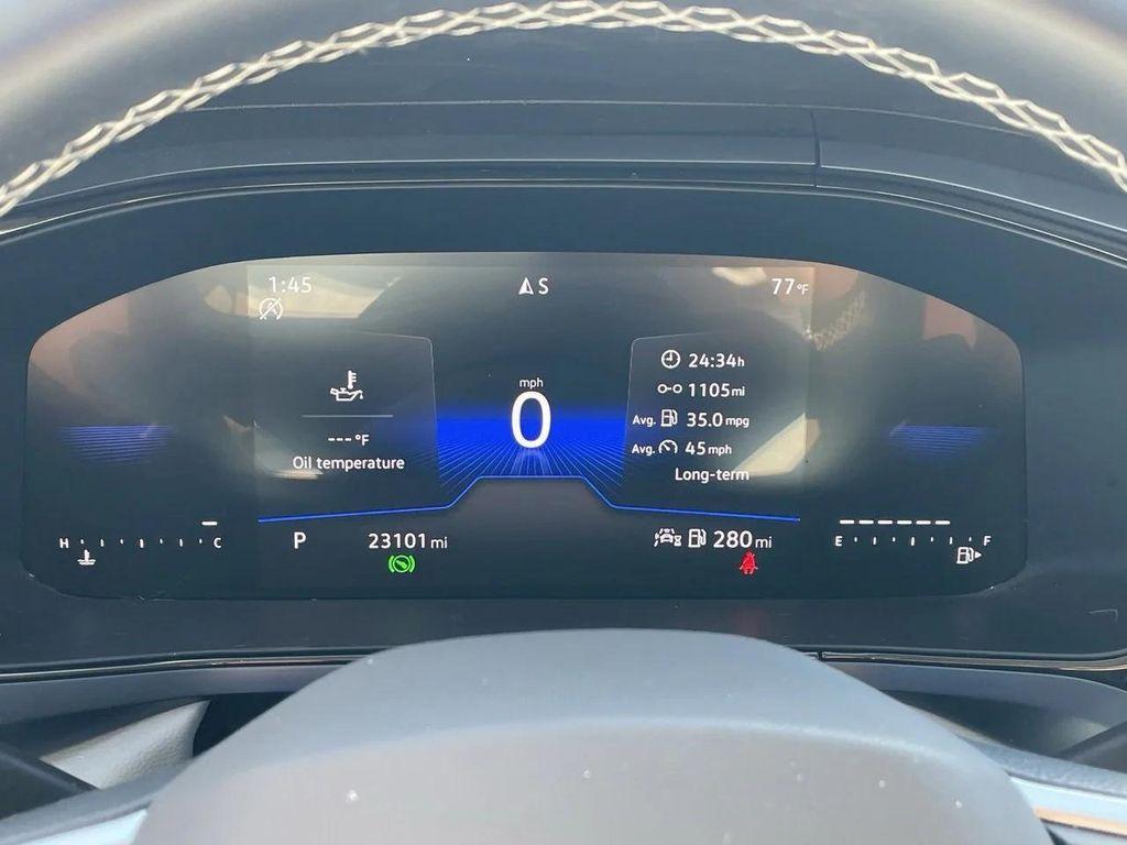 used 2024 Volkswagen Taos car, priced at $20,081