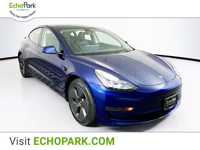 used 2023 Tesla Model 3 car, priced at $25,899