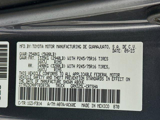 used 2023 Toyota Tacoma car, priced at $27,997