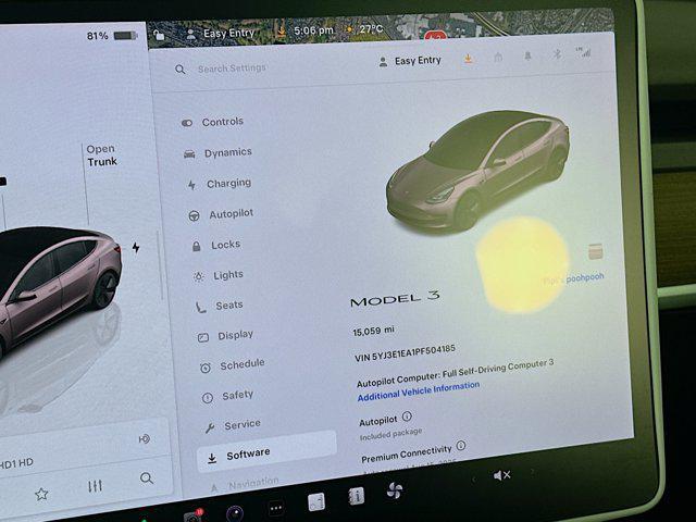 used 2023 Tesla Model 3 car, priced at $25,799
