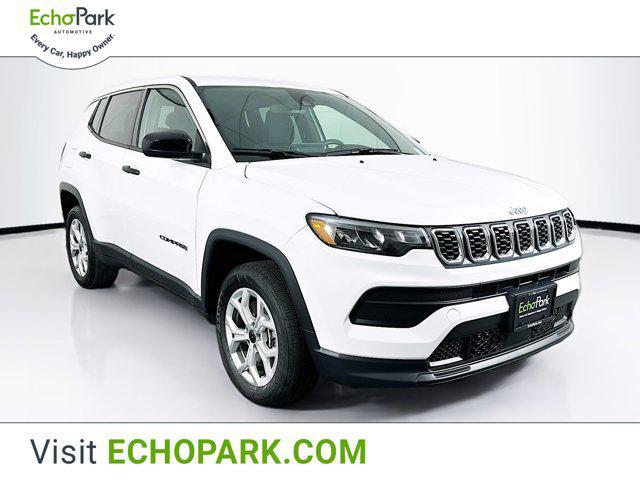 used 2025 Jeep Compass car, priced at $22,997