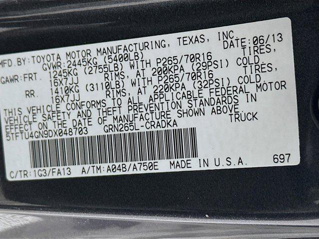 used 2013 Toyota Tacoma car, priced at $19,899