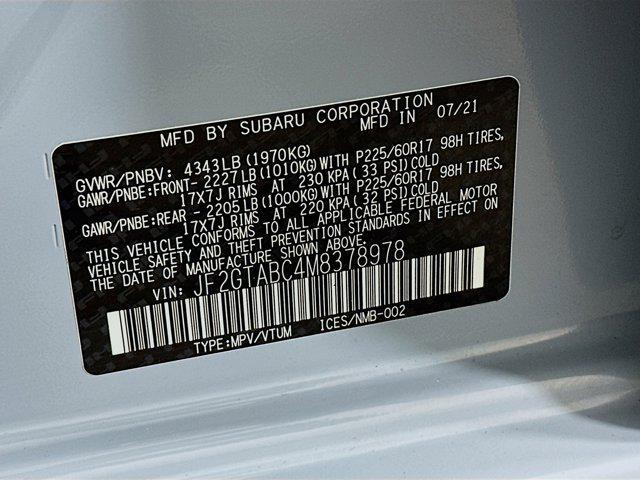 used 2021 Subaru Crosstrek car, priced at $21,999