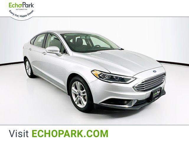used 2018 Ford Fusion car, priced at $12,297
