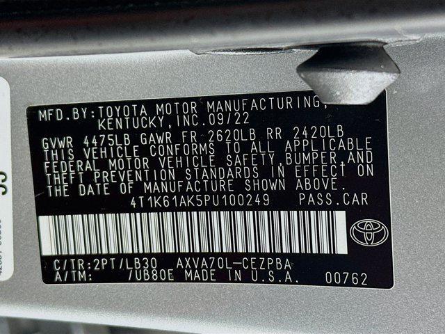 used 2023 Toyota Camry car, priced at $31,697