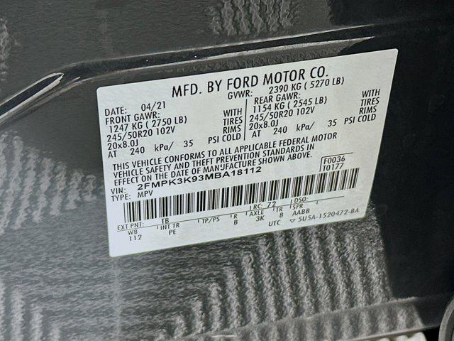 used 2021 Ford Edge car, priced at $19,497