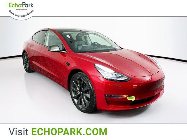 used 2018 Tesla Model 3 car, priced at $20,197