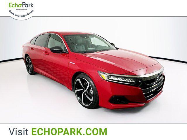 used 2022 Honda Accord Hybrid car, priced at $26,197
